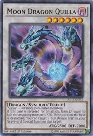 Moon Dragon Quilla (LC5D-EN242) - Legendary Collection 5D's 1st Edition - Premium Yugioh Single from Konami - Just $0.25! Shop now at Game Crave Tournament Store