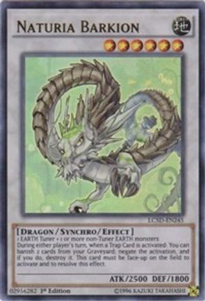 Naturia Barkion (LC5D-EN245) - Legendary Collection 5D's 1st Edition - Premium Yugioh Single from Konami - Just $1.78! Shop now at Game Crave Tournament Store