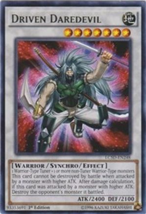Driven Daredevil (LC5D-EN248) - Legendary Collection 5D's 1st Edition - Premium Yugioh Single from Konami - Just $0.36! Shop now at Game Crave Tournament Store