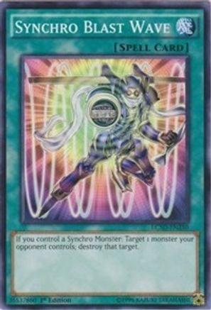Synchro Blast Wave (LC5D-EN250) - Legendary Collection 5D's 1st Edition - Premium Yugioh Single from Konami - Just $0.30! Shop now at Game Crave Tournament Store