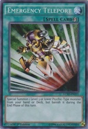 Emergency Teleport (LC5D-EN251) - Legendary Collection 5D's 1st Edition - Premium Yugioh Single from Konami - Just $2.78! Shop now at Game Crave Tournament Store