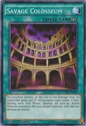 Savage Colosseum (LC5D-EN252) - Legendary Collection 5D's 1st Edition - Premium Yugioh Single from Konami - Just $0.34! Shop now at Game Crave Tournament Store
