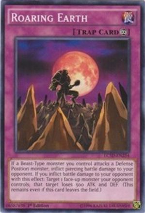Roaring Earth (LC5D-EN254) - Legendary Collection 5D's 1st Edition - Premium Yugioh Single from Konami - Just $0.25! Shop now at Game Crave Tournament Store