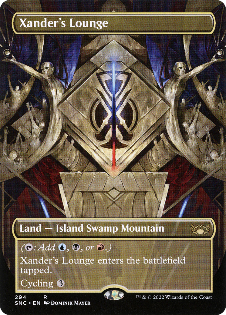 Xander's Lounge (SNC-294) - Streets of New Capenna (Borderless) - Premium MTG Single from Wizards of the Coast - Just $11.56! Shop now at Game Crave Tournament Store