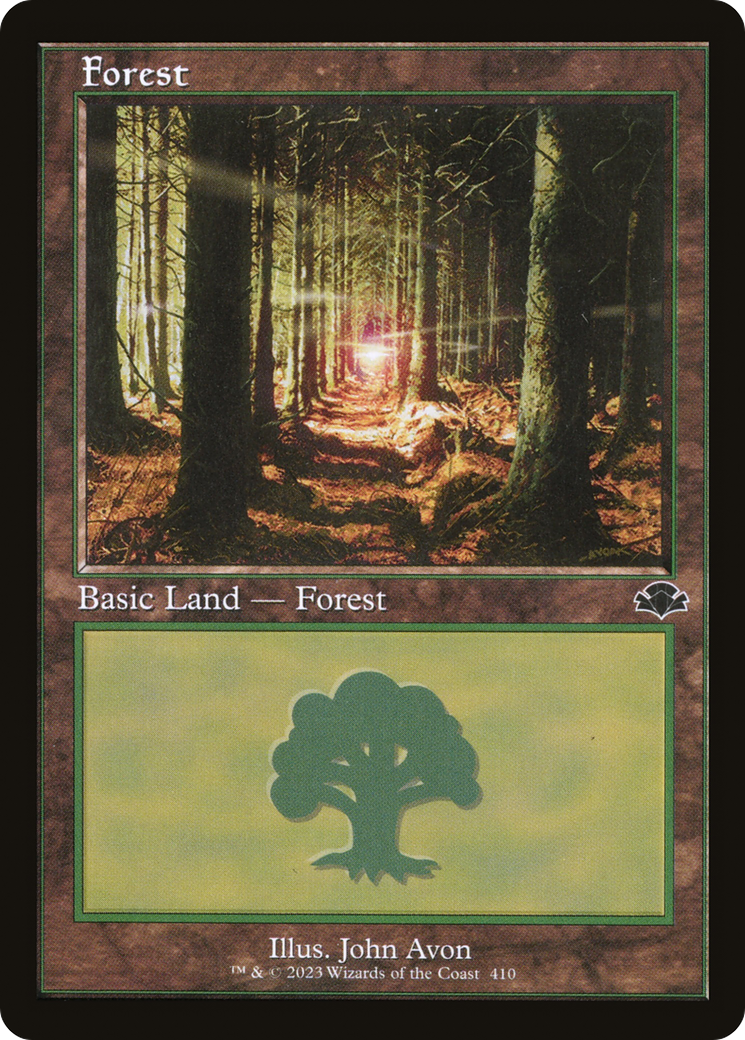 Forest (DMR-410) - Dominaria Remastered - Premium MTG Single from Wizards of the Coast - Just $0.08! Shop now at Game Crave Tournament Store