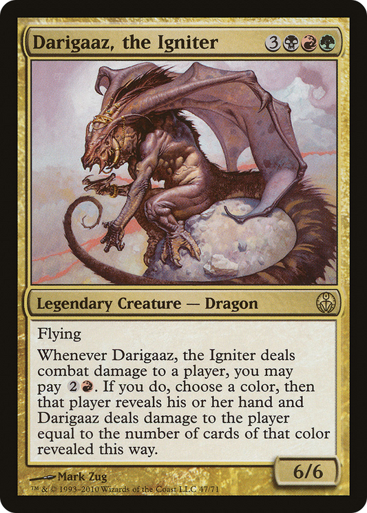 Darigaaz, the Igniter (DDE-047) - Duel Decks: Phyrexia vs. the Coalition - Premium MTG Single from Wizards of the Coast - Just $0.11! Shop now at Game Crave Tournament Store