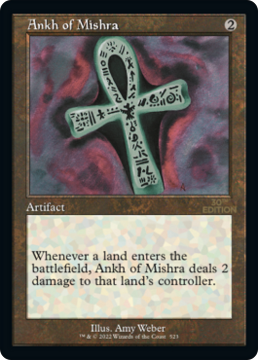 Ankh of Mishra (30A-523) - 30th Anniversary Edition - Premium MTG Single from Wizards of the Coast - Just $235.19! Shop now at Game Crave Tournament Store