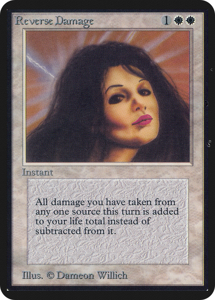 Reverse Damage (LEA-035) - Limited Edition Alpha - Premium MTG Single from Wizards of the Coast - Just $0! Shop now at Game Crave Tournament Store