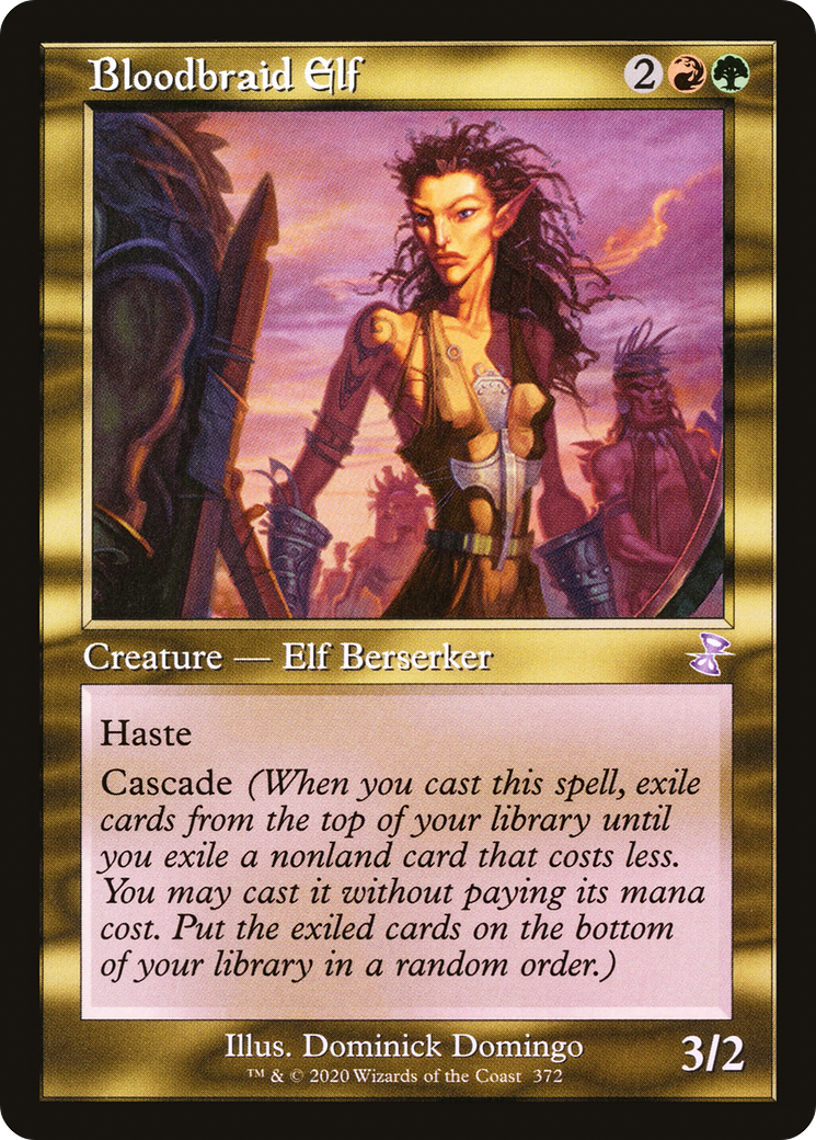 Bloodbraid Elf (TSR-372) - Time Spiral Remastered - Premium MTG Single from Wizards of the Coast - Just $0.26! Shop now at Game Crave Tournament Store
