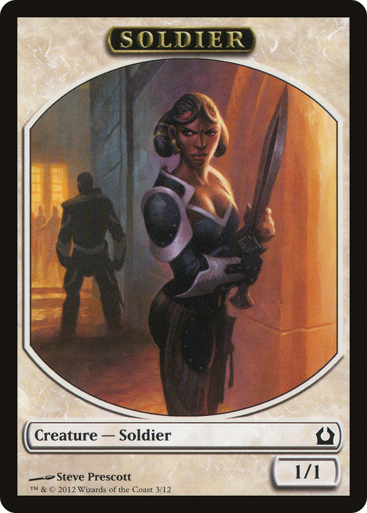 Soldier (TRTR-003) - Return to Ravnica Tokens - Premium MTG Single from Wizards of the Coast - Just $0.18! Shop now at Game Crave Tournament Store