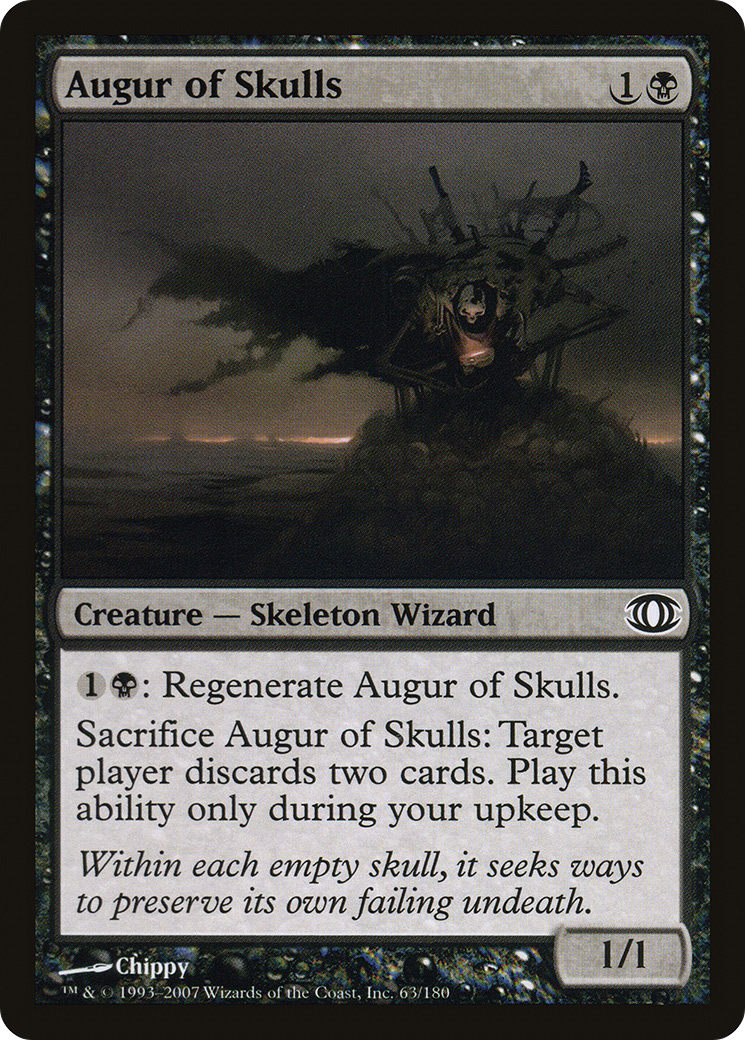 Augur of Skulls (FUT-063) - Future Sight Foil - Premium MTG Single from Wizards of the Coast - Just $0.93! Shop now at Game Crave Tournament Store