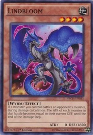 Lindbloom (NECH-EN033) - The New Challengers 1st Edition - Premium Yugioh Single from Konami - Just $0.08! Shop now at Game Crave Tournament Store