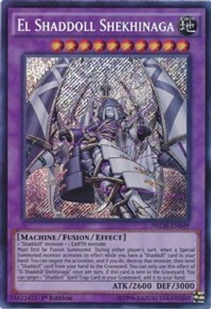 El Shaddoll Shekhinaga (NECH-EN049) - The New Challengers Unlimited - Premium Yugioh Single from Konami - Just $1.87! Shop now at Game Crave Tournament Store