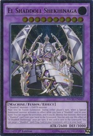 El Shaddoll Shekhinaga (UTR) (NECH-EN049) - The New Challengers 1st Edition - Premium Yugioh Single from Konami - Just $2.18! Shop now at Game Crave Tournament Store