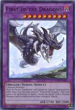 First of the Dragons (NECH-EN050) - The New Challengers Unlimited - Premium Yugioh Single from Konami - Just $0.88! Shop now at Game Crave Tournament Store