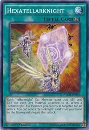 Hexatellarknight (NECH-EN063) - The New Challengers 1st Edition - Premium Yugioh Single from Konami - Just $0.25! Shop now at Game Crave Tournament Store