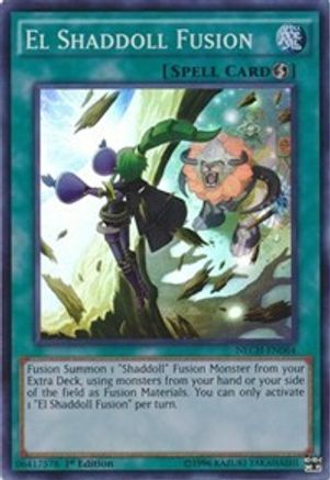 El Shaddoll Fusion (NECH-EN064) - The New Challengers 1st Edition - Premium Yugioh Single from Konami - Just $0.52! Shop now at Game Crave Tournament Store