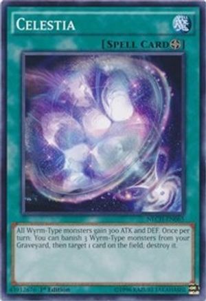 Celestia (NECH-EN065) - The New Challengers 1st Edition - Premium Yugioh Single from Konami - Just $0.25! Shop now at Game Crave Tournament Store