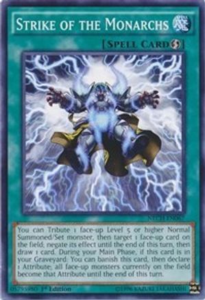 Strike of the Monarchs (NECH-EN067) - The New Challengers Unlimited - Premium Yugioh Single from Konami - Just $0.25! Shop now at Game Crave Tournament Store