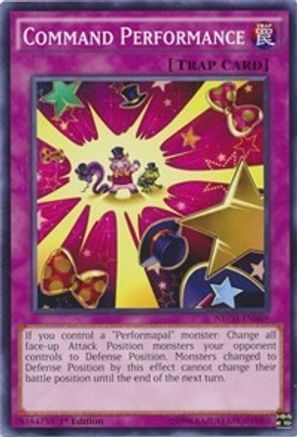Command Performance (NECH-EN069) - The New Challengers Unlimited - Premium Yugioh Single from Konami - Just $0.25! Shop now at Game Crave Tournament Store