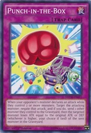 Punch-in-the-Box (NECH-EN071) - The New Challengers Unlimited - Premium Yugioh Single from Konami - Just $0.25! Shop now at Game Crave Tournament Store