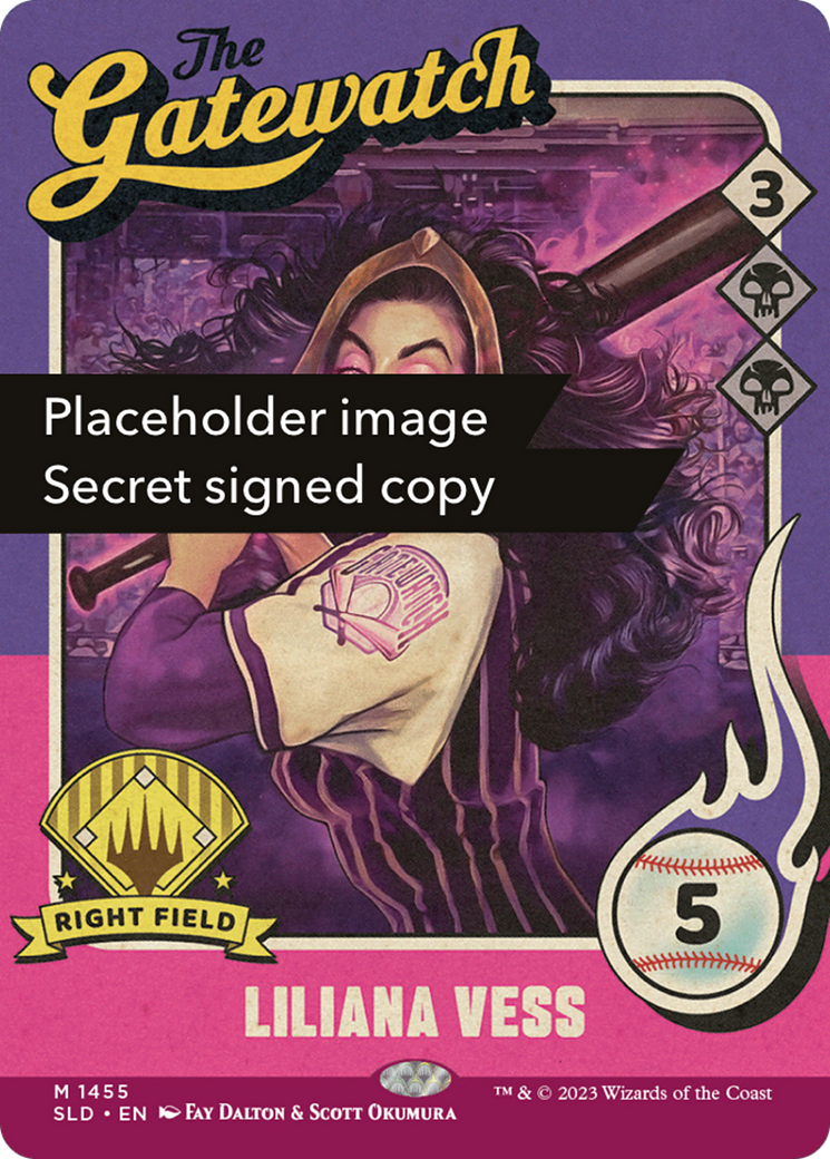 Liliana Vess // Liliana Vess (SLD-747) - Secret Lair Drop: (Full Art) (Borderless) Foil - Premium MTG Single from Wizards of the Coast - Just $143.52! Shop now at Game Crave Tournament Store