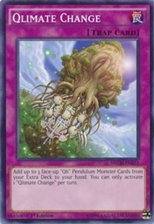 Qlimate Change (NECH-EN073) - The New Challengers 1st Edition - Premium Yugioh Single from Konami - Just $0.08! Shop now at Game Crave Tournament Store