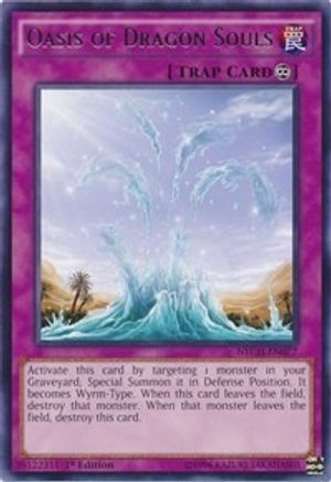 Oasis of Dragon Souls (NECH-EN077) - The New Challengers 1st Edition - Premium Yugioh Single from Konami - Just $0.25! Shop now at Game Crave Tournament Store