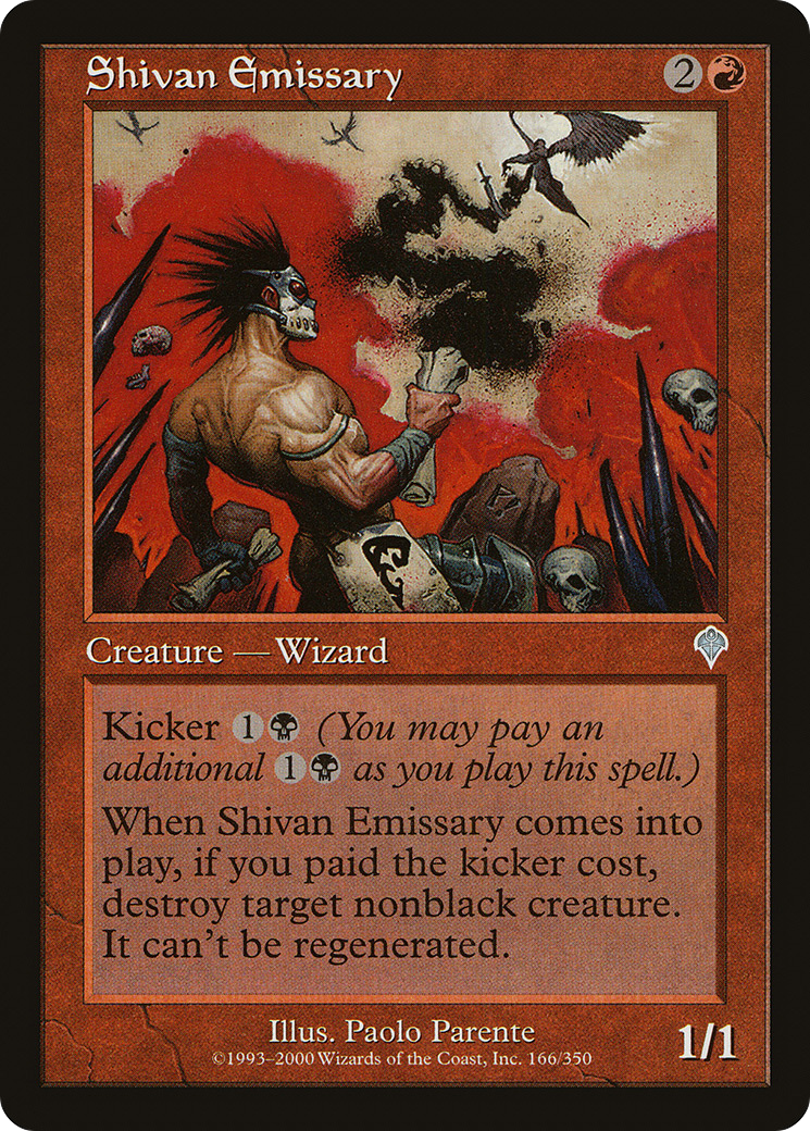 Shivan Emissary (INV-166) - Invasion - Premium MTG Single from Wizards of the Coast - Just $0.08! Shop now at Game Crave Tournament Store