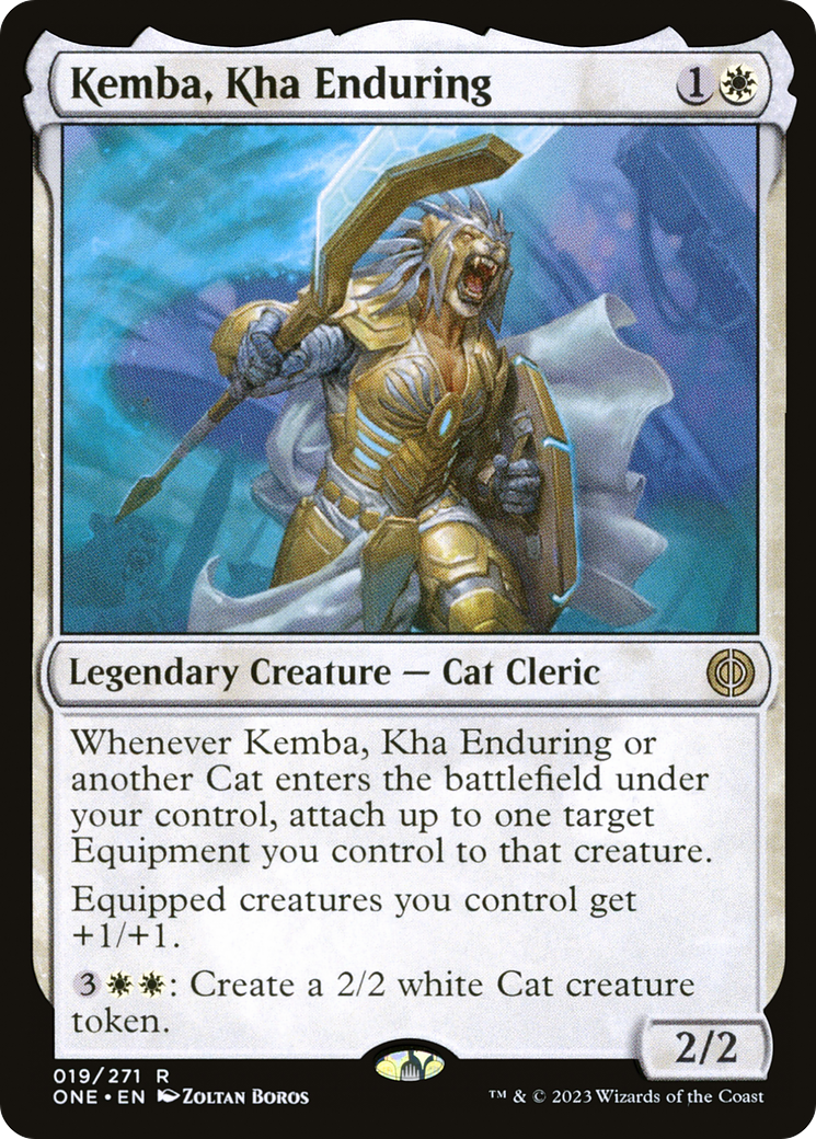 Kemba, Kha Enduring (ONE-019) - Phyrexia: All Will Be One - Premium MTG Single from Wizards of the Coast - Just $0.08! Shop now at Game Crave Tournament Store