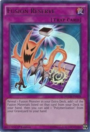 Fusion Reserve (NECH-EN078) - The New Challengers Unlimited - Premium Yugioh Single from Konami - Just $0.30! Shop now at Game Crave Tournament Store