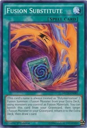 Fusion Substitute (NECH-EN081) - The New Challengers Unlimited - Premium Yugioh Single from Konami - Just $0.26! Shop now at Game Crave Tournament Store