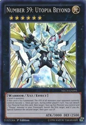Number 39: Utopia Beyond (NECH-EN095) - The New Challengers Unlimited - Premium Yugioh Single from Konami - Just $1.03! Shop now at Game Crave Tournament Store