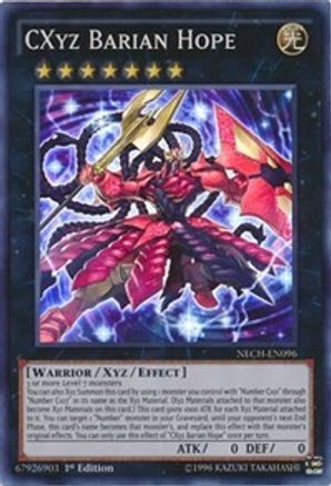 CXyz Barian Hope (NECH-EN096) - The New Challengers Unlimited - Premium Yugioh Single from Konami - Just $0.26! Shop now at Game Crave Tournament Store