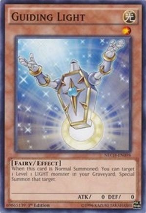 Guiding Light (NECH-EN098) - The New Challengers Unlimited - Premium Yugioh Single from Konami - Just $0.25! Shop now at Game Crave Tournament Store