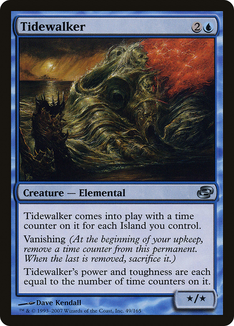 Tidewalker (PLC-049) - Planar Chaos Foil - Premium MTG Single from Wizards of the Coast - Just $0.08! Shop now at Game Crave Tournament Store