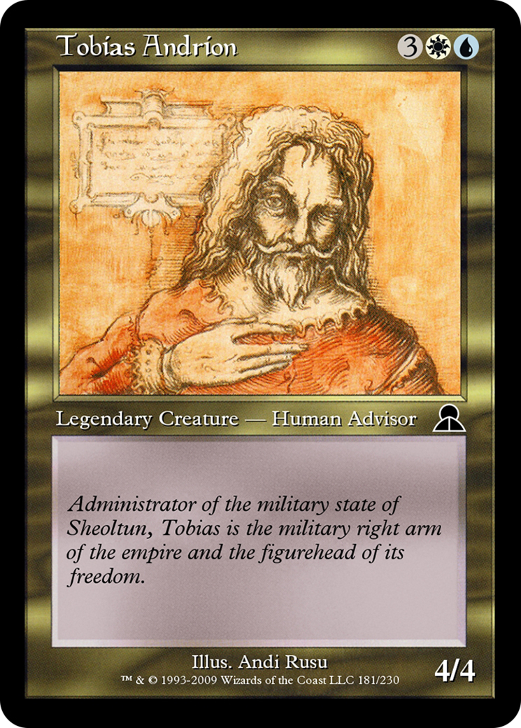 Tobias Andrion (ME3-181) - Masters Edition III - Premium MTG Single from Wizards of the Coast - Just $0! Shop now at Game Crave Tournament Store