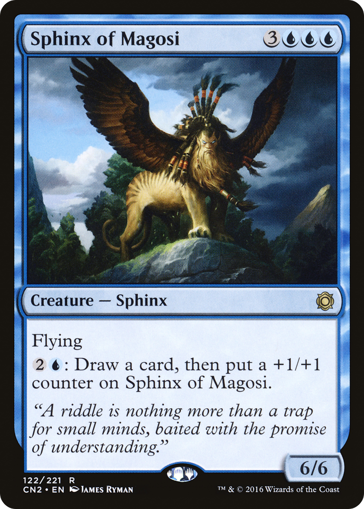 Sphinx of Magosi (CN2-122) - Conspiracy: Take the Crown Foil - Premium MTG Single from Wizards of the Coast - Just $0.14! Shop now at Game Crave Tournament Store