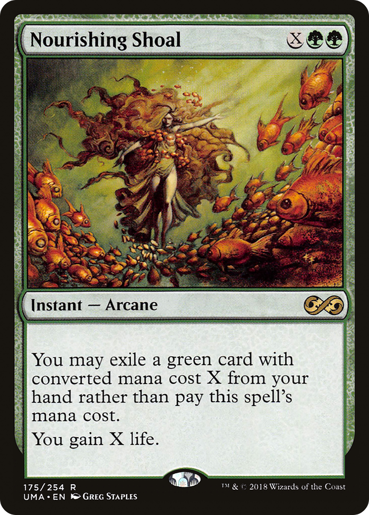 Nourishing Shoal (UMA-175) - Ultimate Masters - Premium MTG Single from Wizards of the Coast - Just $0.10! Shop now at Game Crave Tournament Store
