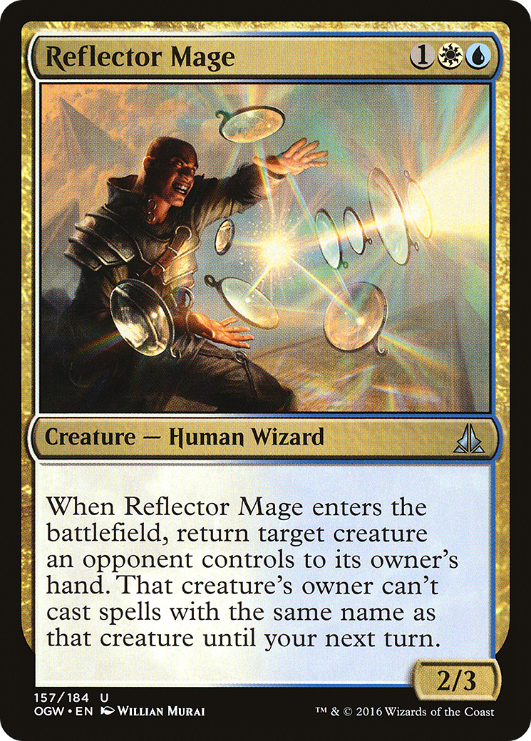 Reflector Mage (OGW-157) - Oath of the Gatewatch - Premium MTG Single from Wizards of the Coast - Just $0.08! Shop now at Game Crave Tournament Store