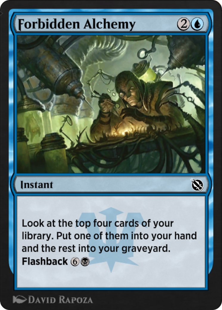 Forbidden Alchemy (SIS-015) - Shadows of the Past - Premium MTG Single from Wizards of the Coast - Just $0! Shop now at Game Crave Tournament Store