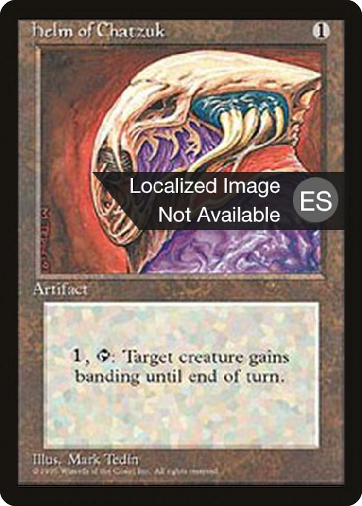 Helm of Chatzuk (4BB-324) - Fourth Edition Foreign Black Border - Premium MTG Single from Wizards of the Coast - Just $1.92! Shop now at Game Crave Tournament Store