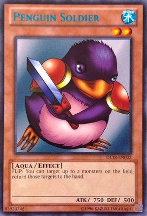Penguin Soldier (Blue - DL18) (DL18-EN002) - Duelist League Promo Unlimited - Premium Yugioh Single from Konami - Just $8.78! Shop now at Game Crave Tournament Store