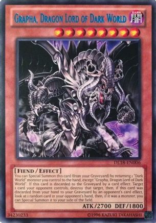 Grapha, Dragon Lord of Dark World (Blue) (DL18-EN006) - Duelist League Promo Unlimited - Premium Yugioh Single from Konami - Just $14.21! Shop now at Game Crave Tournament Store