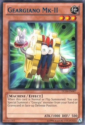 Geargiano Mk-II (Blue) (DL18-EN007) - Duelist League Promo Unlimited - Premium Yugioh Single from Konami - Just $15.75! Shop now at Game Crave Tournament Store