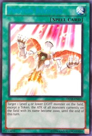 Photon Booster (Blue) (DL18-EN013) - Duelist League Promo Unlimited - Premium Yugioh Single from Konami - Just $0.38! Shop now at Game Crave Tournament Store