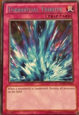 Torrential Tribute (Blue) (DL18-EN016) - Duelist League Promo Unlimited - Premium Yugioh Single from Konami - Just $1.30! Shop now at Game Crave Tournament Store