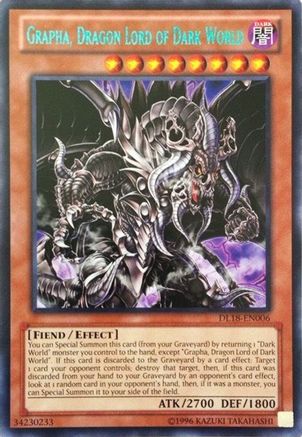 Grapha, Dragon Lord of Dark World (Green) (DL18-EN006) - Duelist League Promo Unlimited - Premium Yugioh Single from Konami - Just $4.26! Shop now at Game Crave Tournament Store
