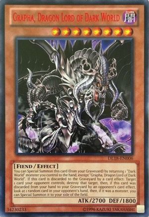 Grapha, Dragon Lord of Dark World (Red) (DL18-EN006) - Duelist League Promo Unlimited - Premium Yugioh Single from Konami - Just $27.99! Shop now at Game Crave Tournament Store