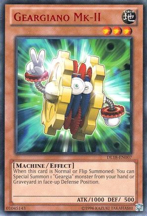 Geargiano Mk-II (Red) (DL18-EN007) - Duelist League Promo Unlimited - Premium Yugioh Single from Konami - Just $15.99! Shop now at Game Crave Tournament Store